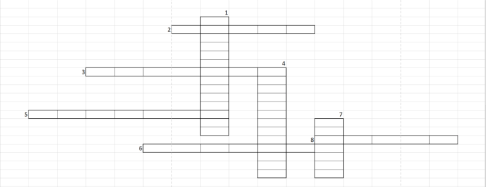 Section of a poem crossword