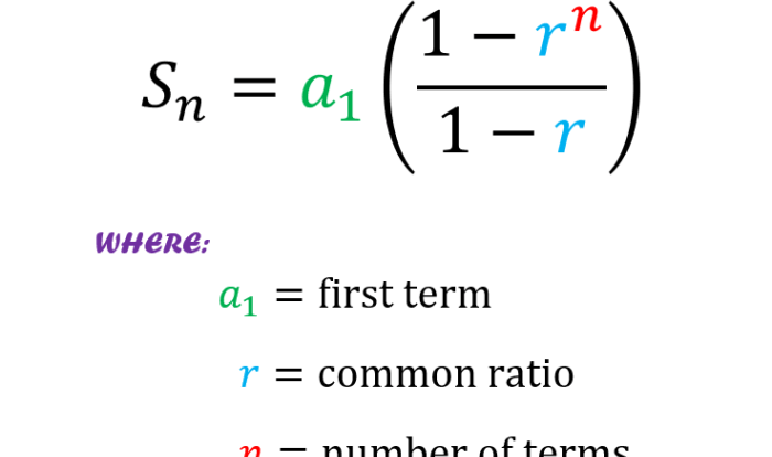 What is the recursive formula for this geometric sequence apex